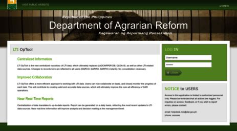 luzon optool|DAR to improve data gathering to create accurate .